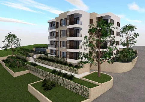 Wohnungen zum Verkauf in Baošići – Moderne Anlage mit Pools und Grünflächen